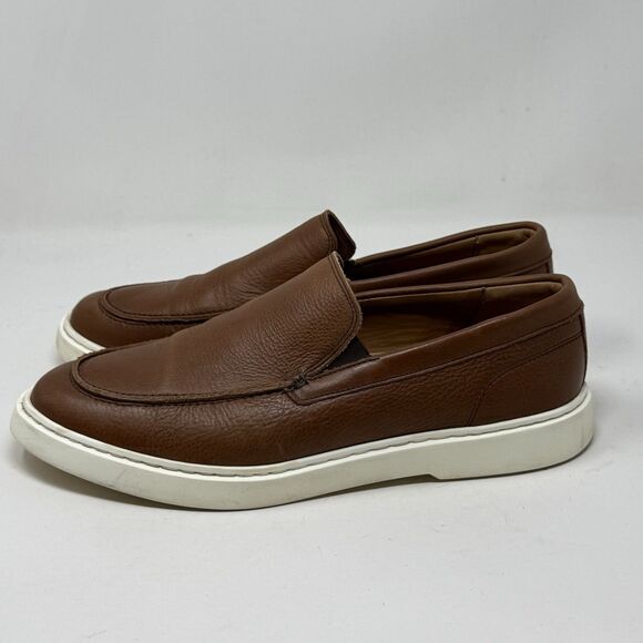 Allen Edmonds Hayes Loafer Sneakers Shoes Mens 11 D Brown Leather Casual Preppy main image 4